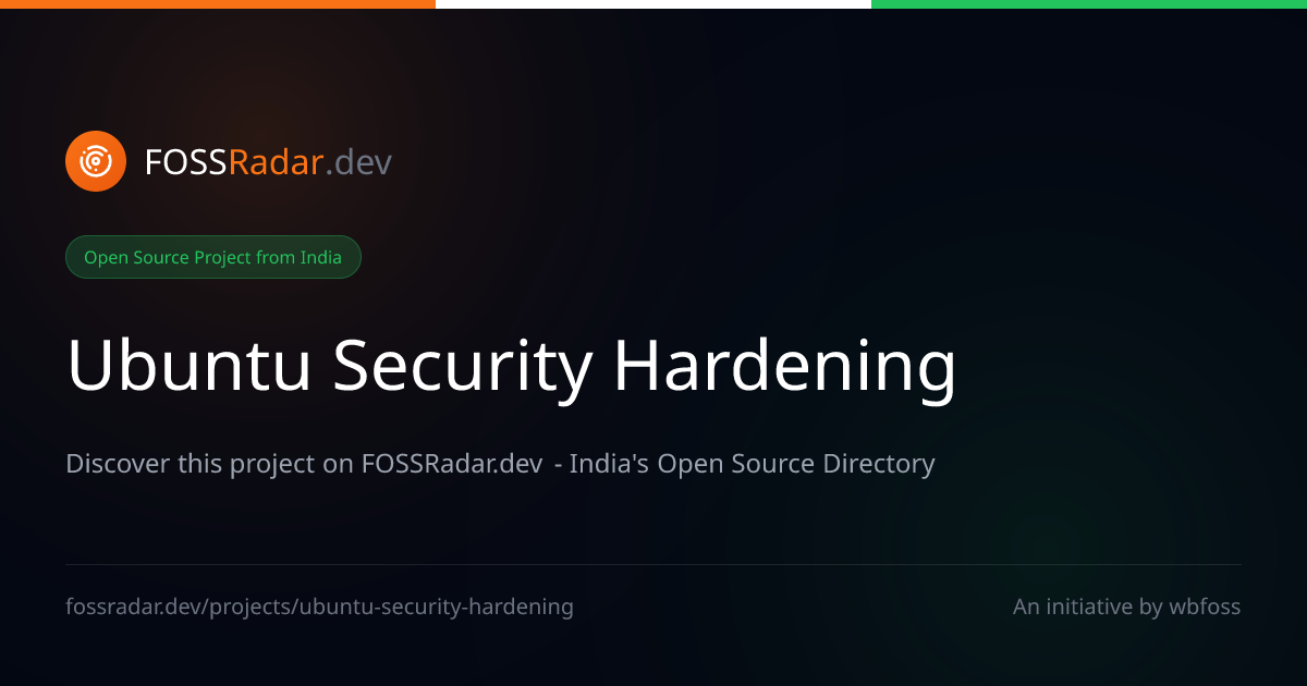 Ubuntu Security Hardening Script - Shell Open Source Project from ...